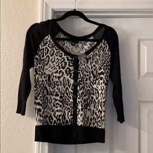 Snow Leopard Cardigan